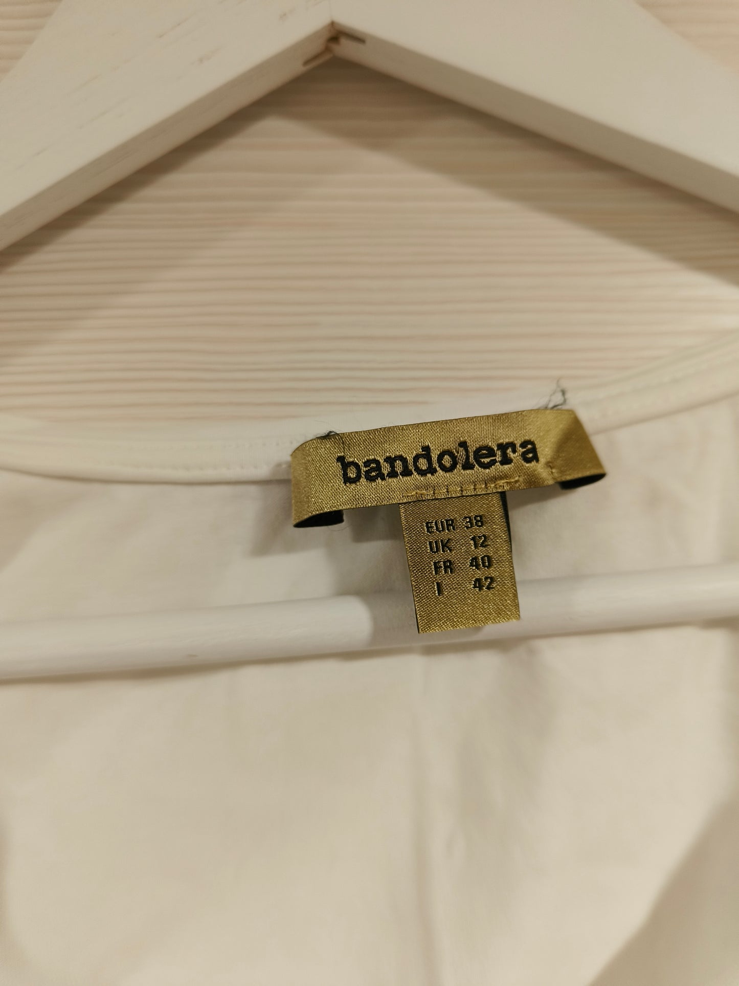 Bandolera valkoinen t-paita